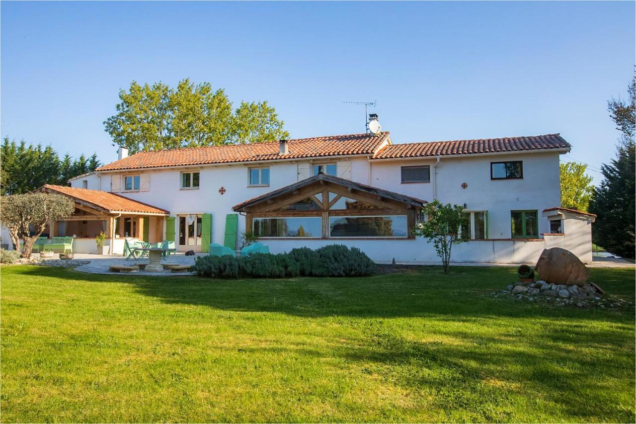 Au Temps Suspendu Villa Saint-Martin-d'Oydes Exteriör bild