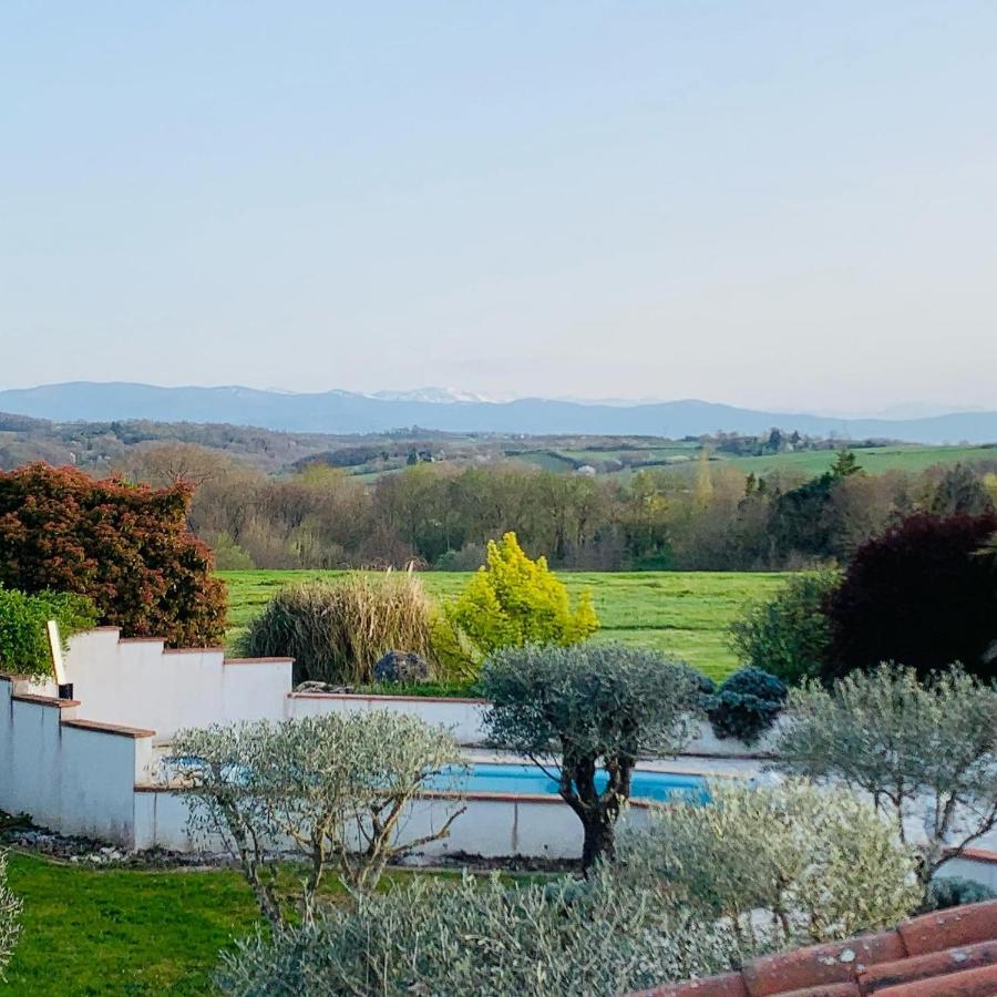 Au Temps Suspendu Villa Saint-Martin-d'Oydes Exteriör bild
