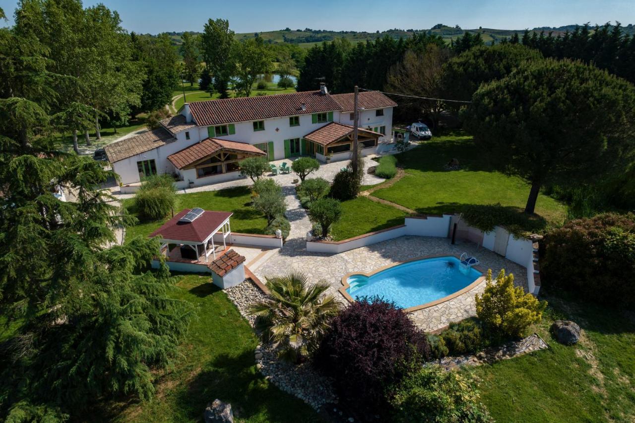 Au Temps Suspendu Villa Saint-Martin-d'Oydes Exteriör bild
