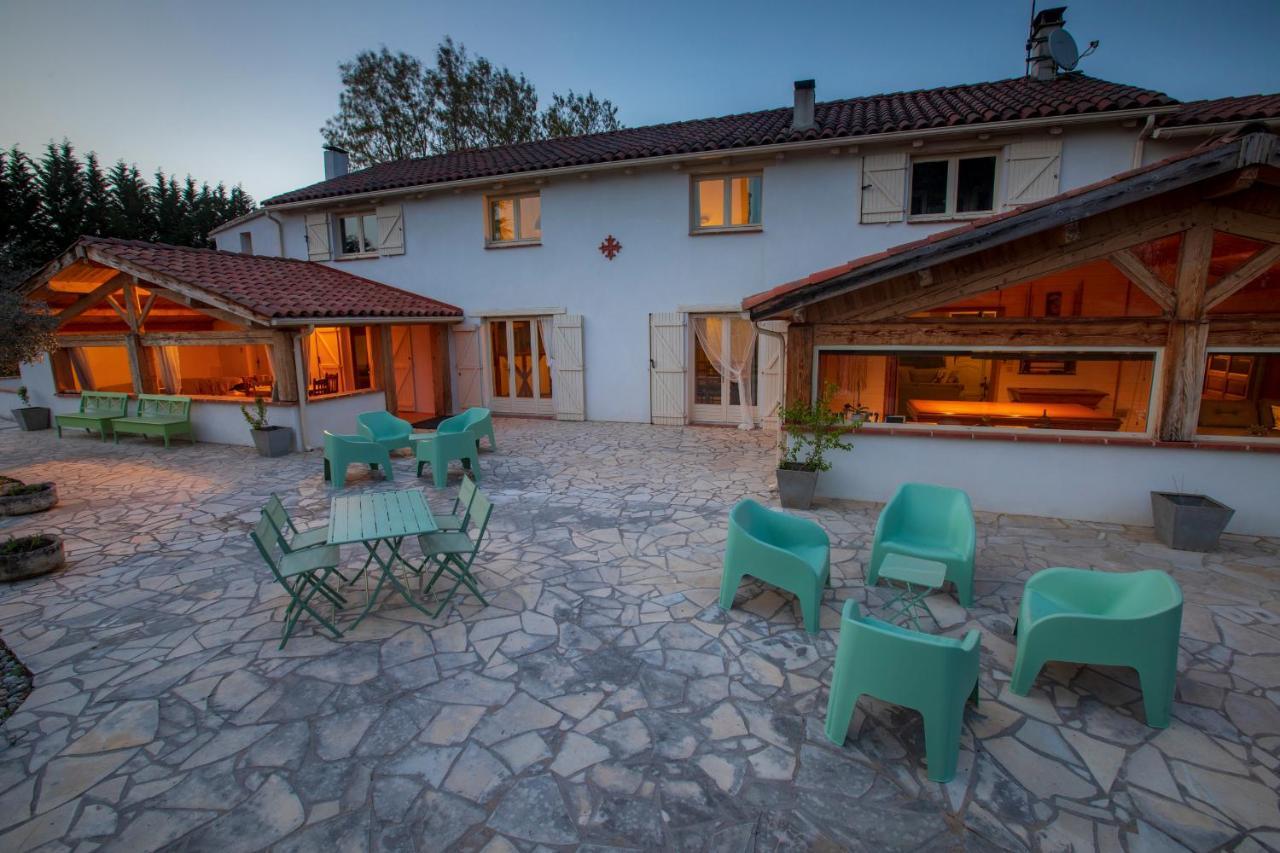 Au Temps Suspendu Villa Saint-Martin-d'Oydes Exteriör bild