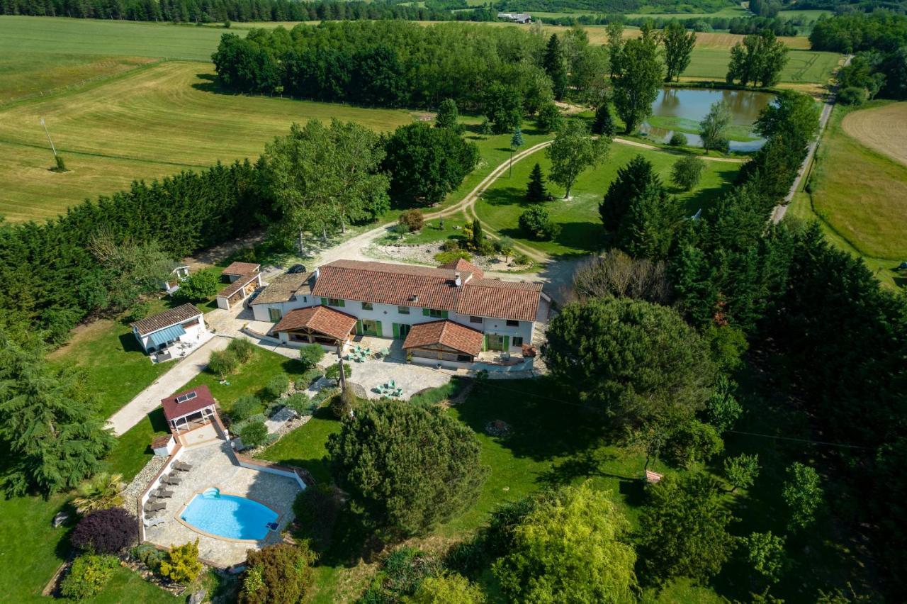 Au Temps Suspendu Villa Saint-Martin-d'Oydes Exteriör bild