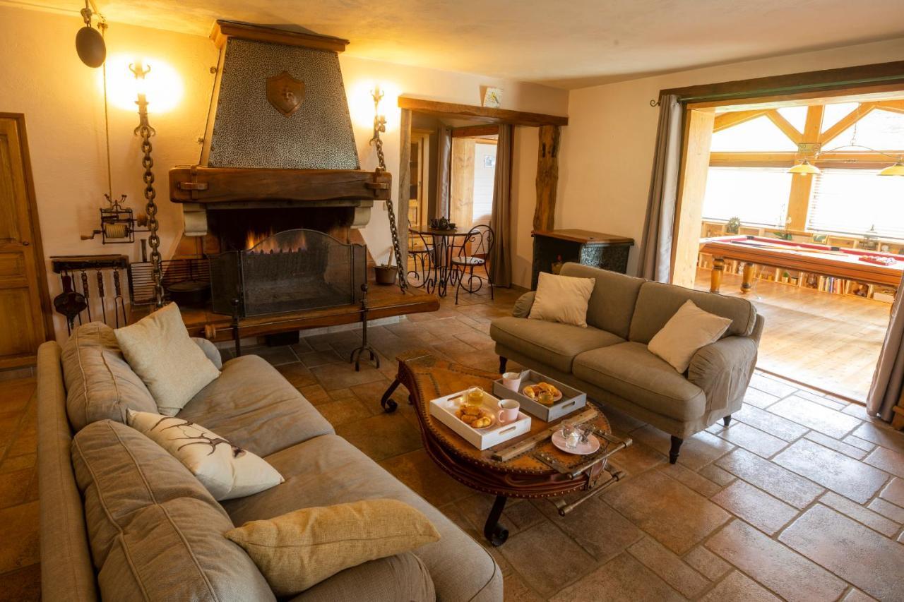 Au Temps Suspendu Villa Saint-Martin-d'Oydes Exteriör bild