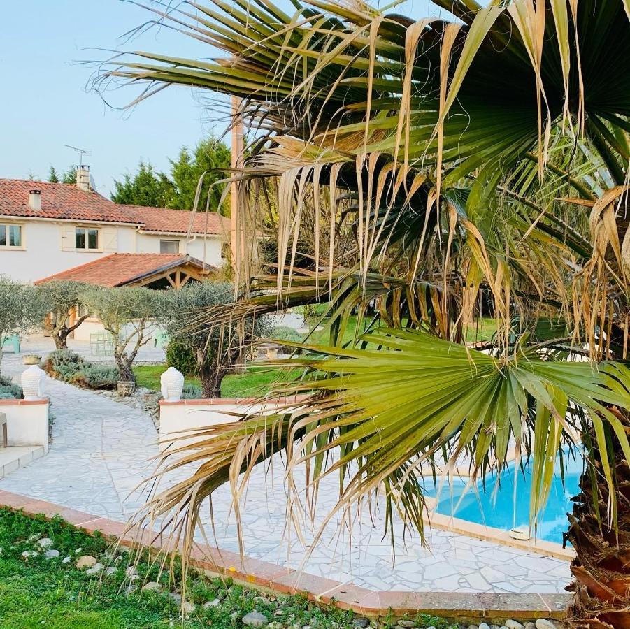 Au Temps Suspendu Villa Saint-Martin-d'Oydes Exteriör bild